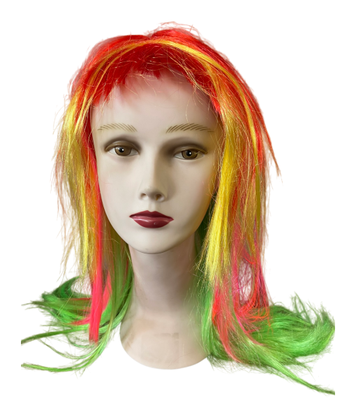 Карнавальный парик цветной