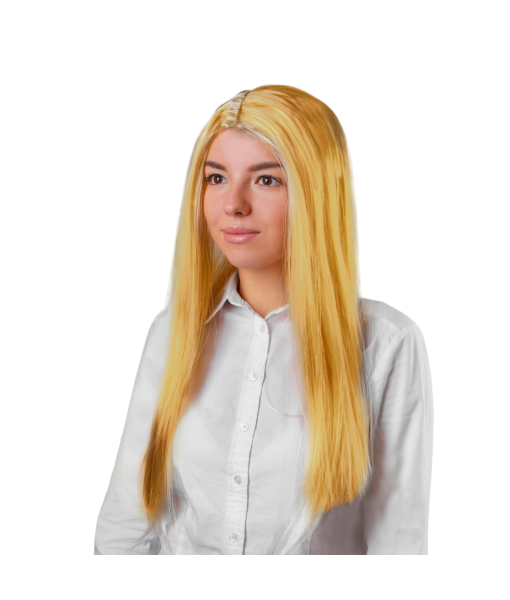 Карнавальный парик «Русалочка» блонд
